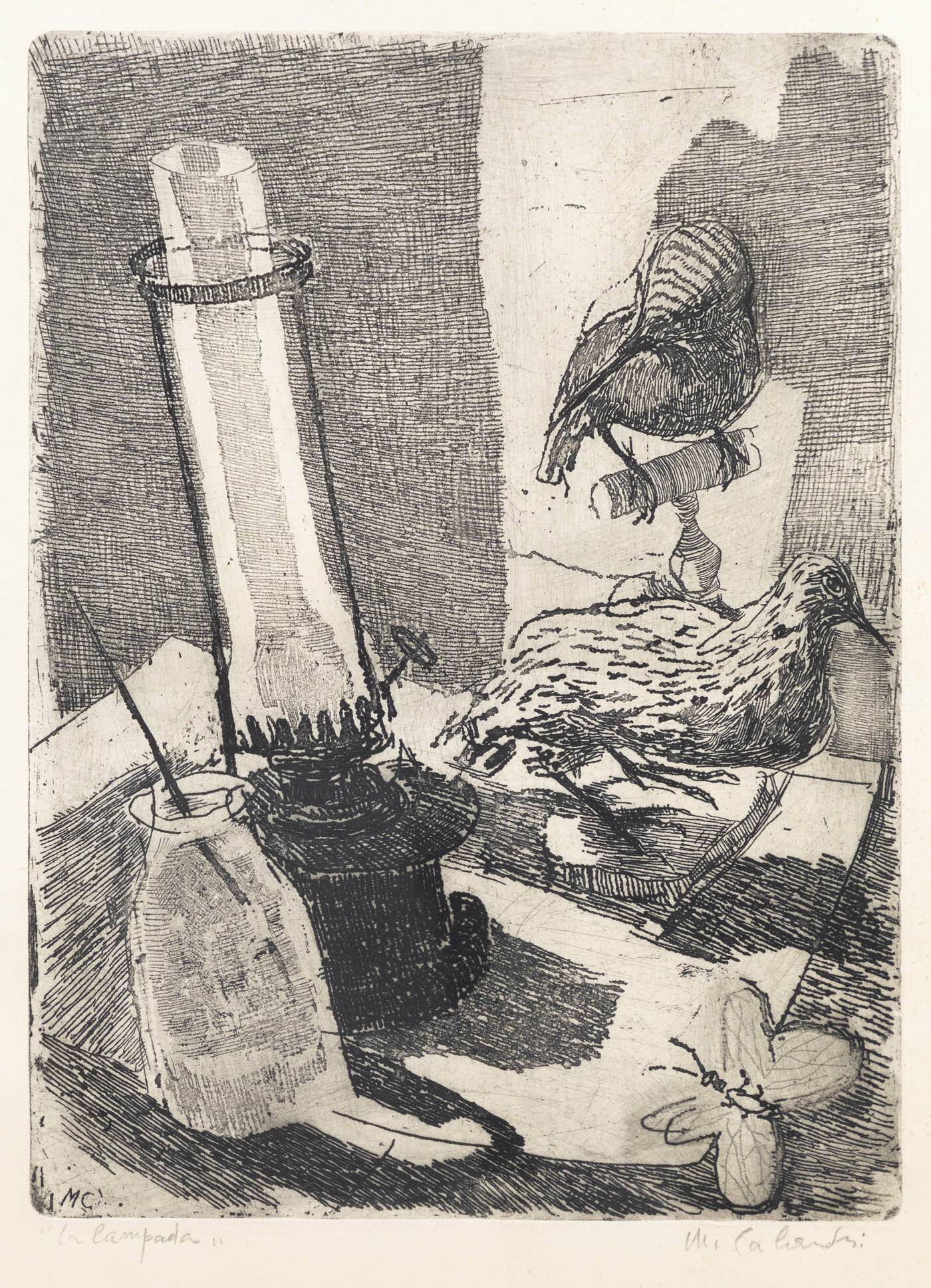 MARIO CALANDRI - 'La lampada'