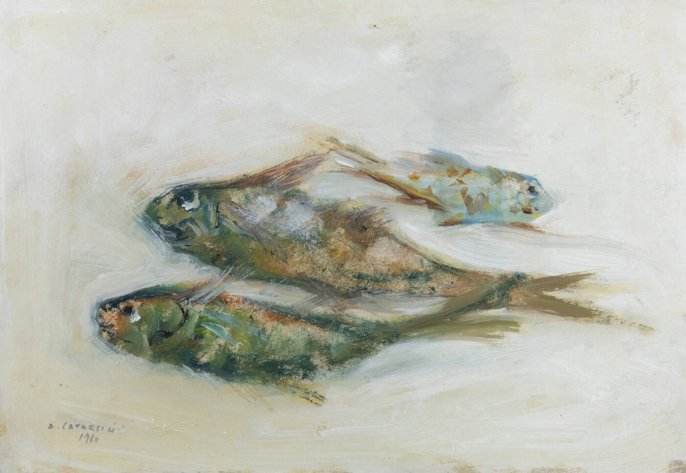 ALFREDO CATARSINI - 'Pesci' 1960