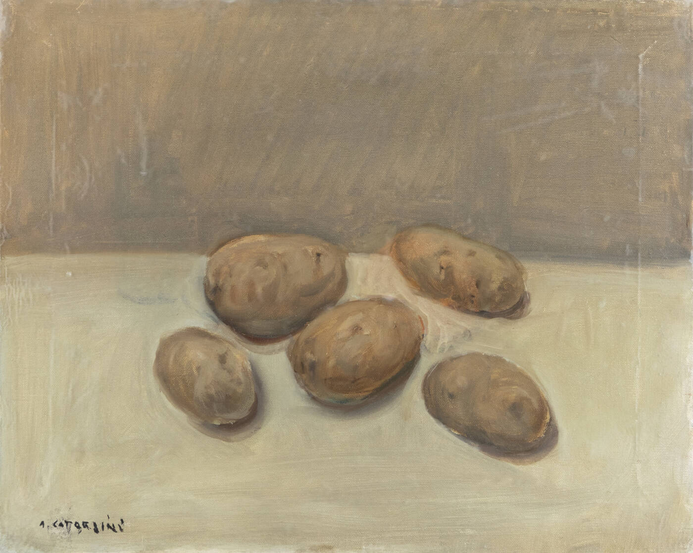 ALFREDO CATARSINI - 'Patate' 1959