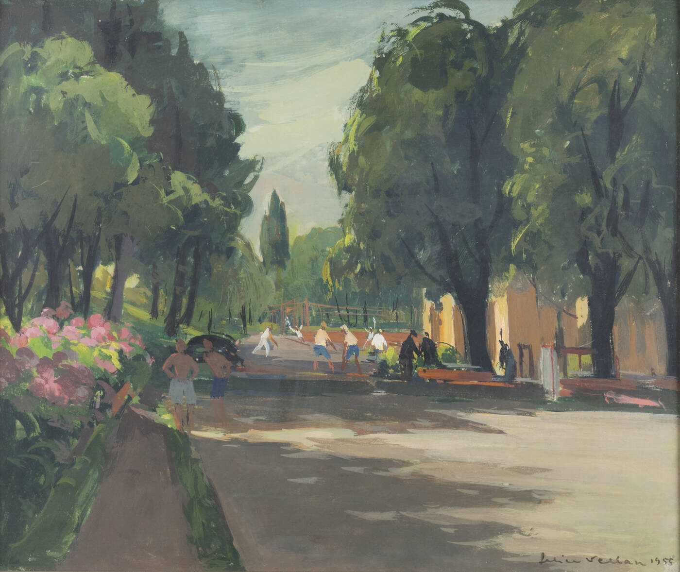 FELICE VELLAN - 'Circolo degli Artisti Eridano' 26 giugno 1955