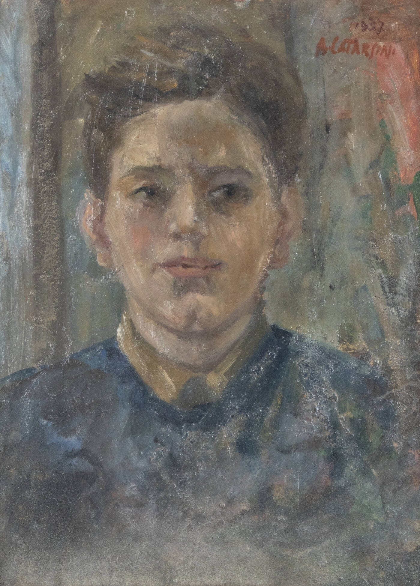 ALFREDO CATARSINI - 'Ritratto' 1937