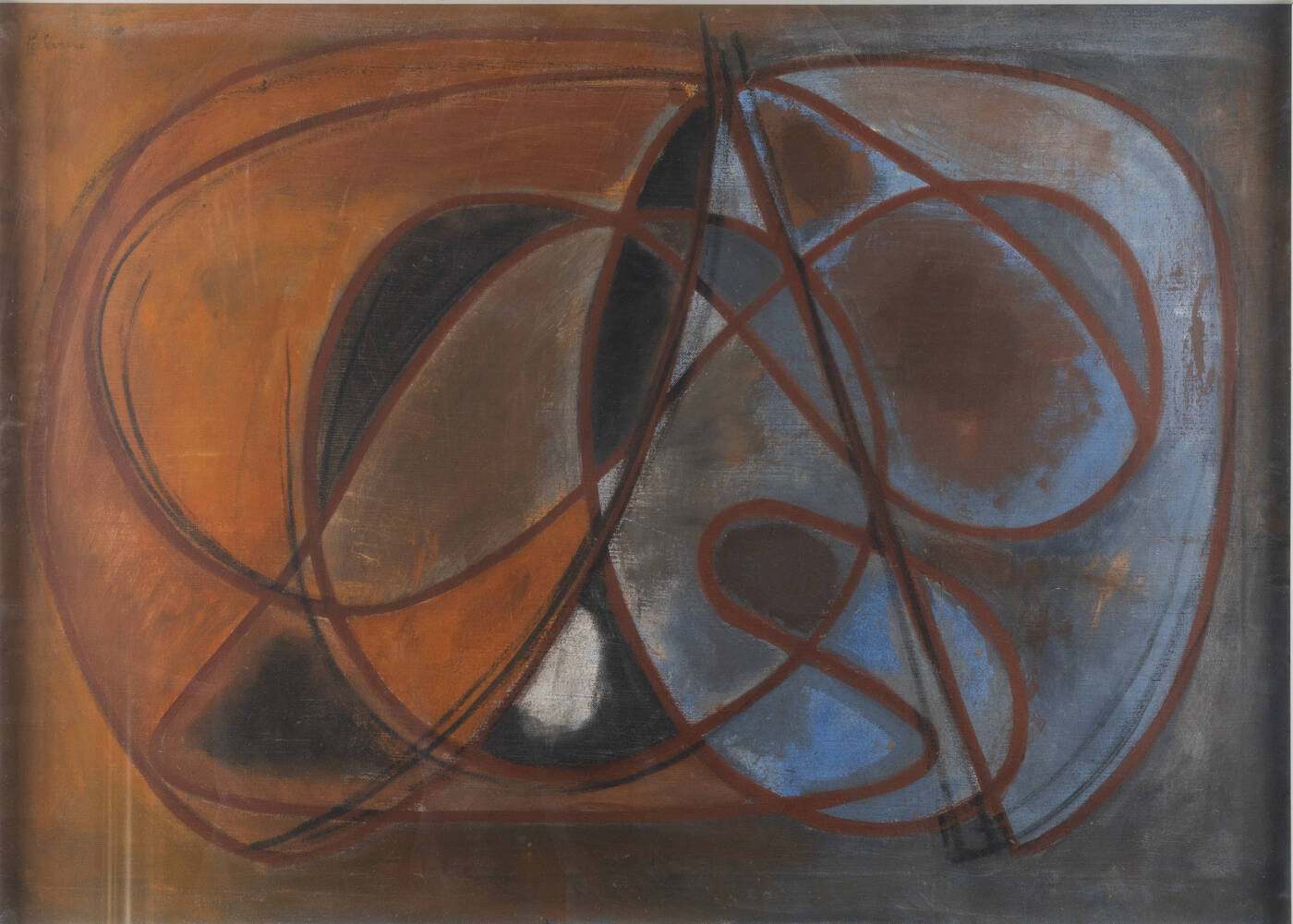 ALBINO GALVANO - 'Composizione' 1949/1950