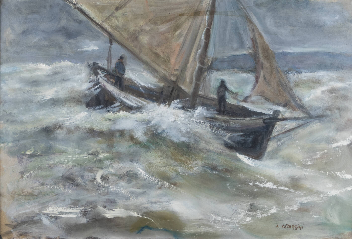 ALFREDO CATARSINI - 'Tempesta' 1950