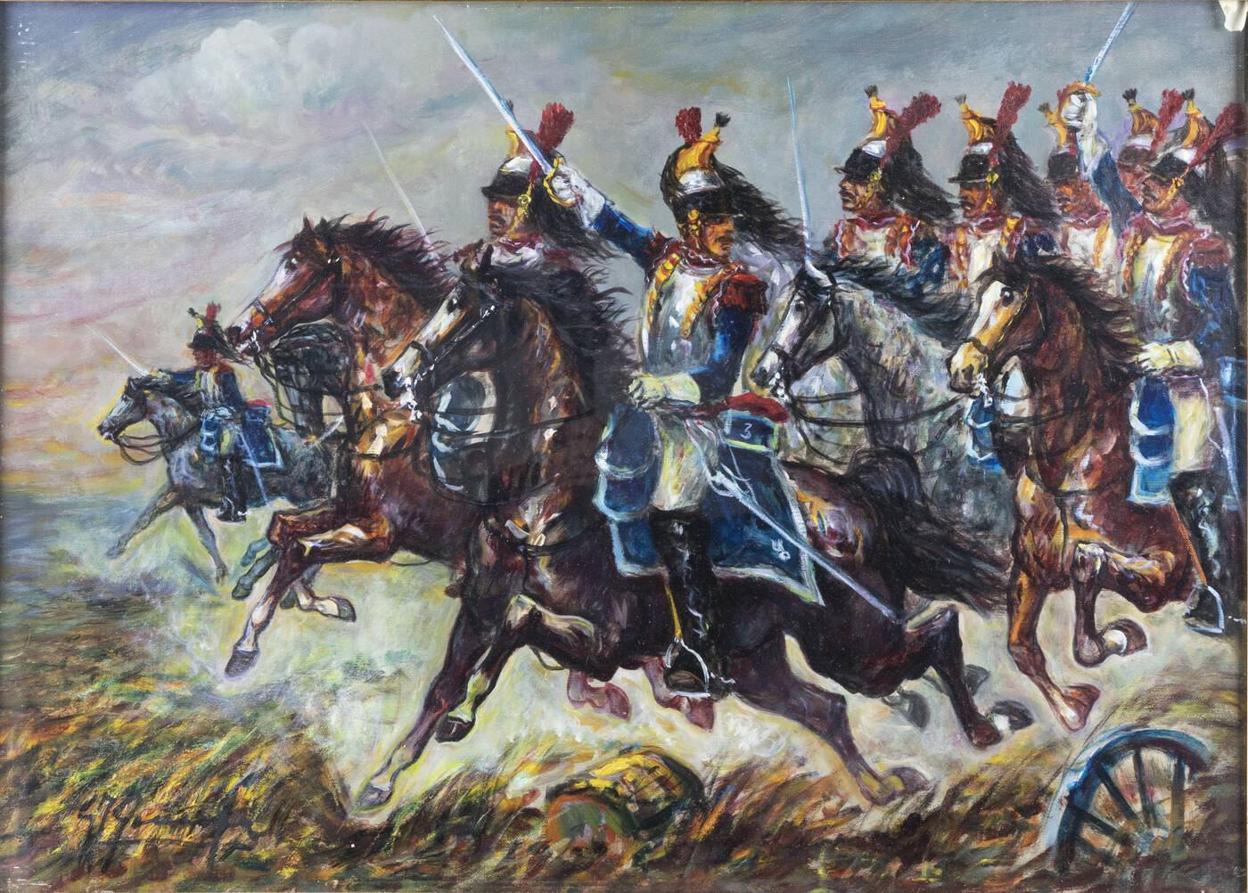 GIOVANFRANCESCO GONZAGA - 'La carica dei corazzieri' 1983