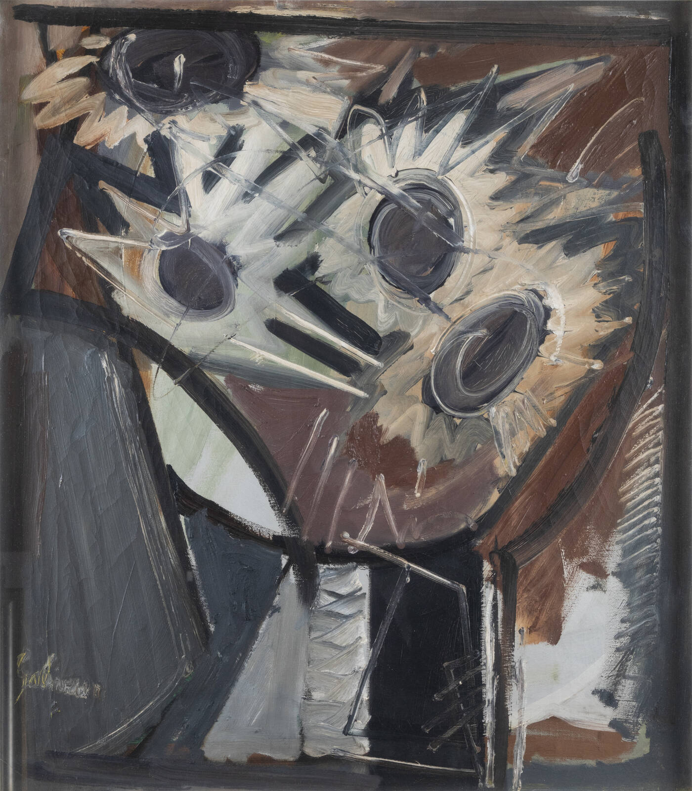 ALBINO GALVANO - 'Vaso di fiori' 1948