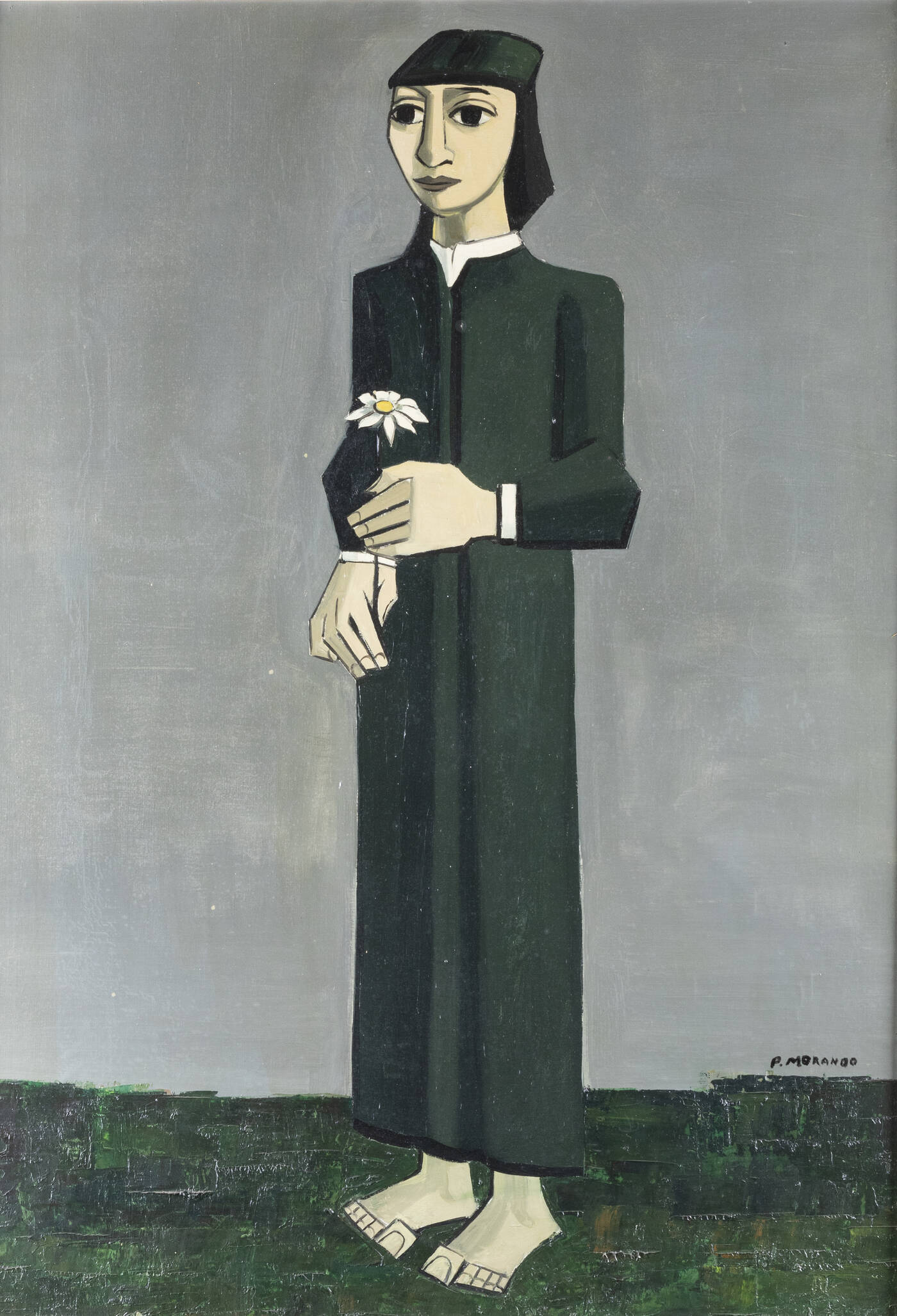 PIETRO MORANDO - 'Santa Margherita da Cortona' 1952 PIETRO MORANDO - 'Santa Margherita da Cortona' 1952