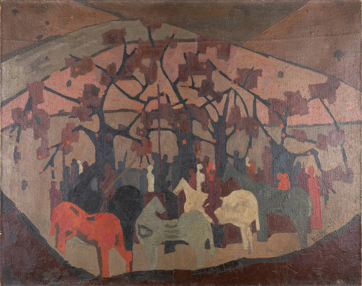 FRANCESCO CASORATI - 'Composizione'