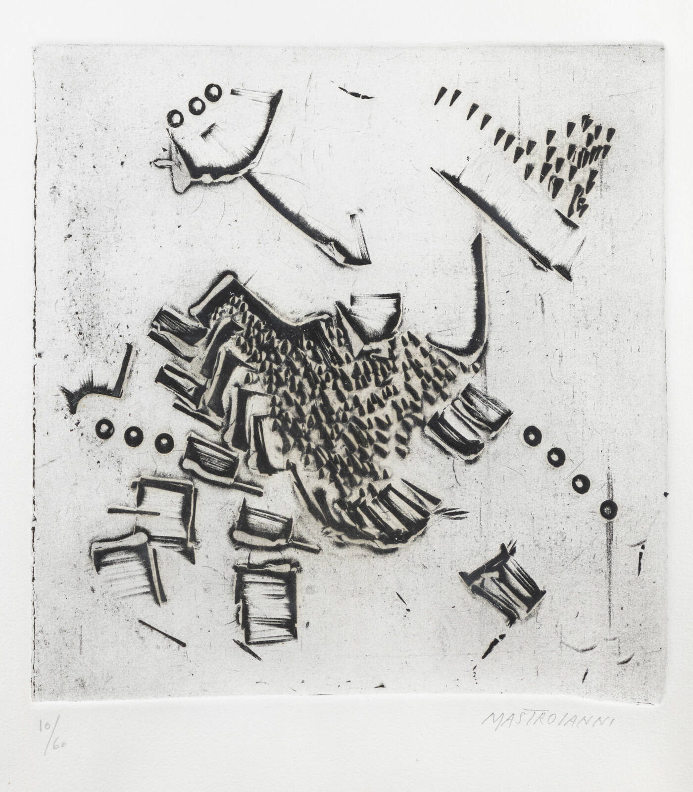 UMBERTO MASTROIANNI - 'Senza titolo'