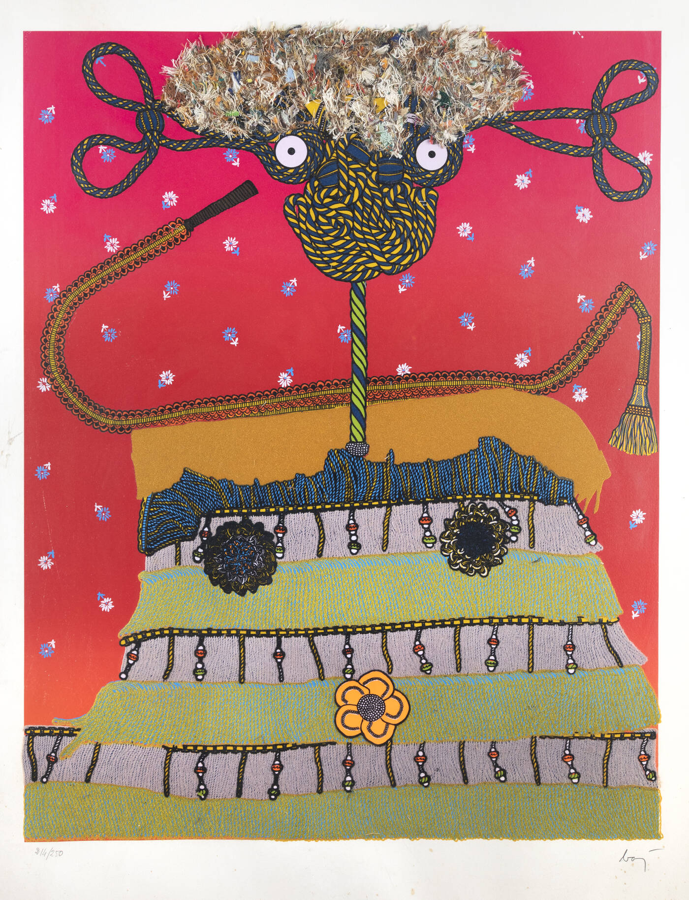 ENRICO BAJ - 'Personaggio' 