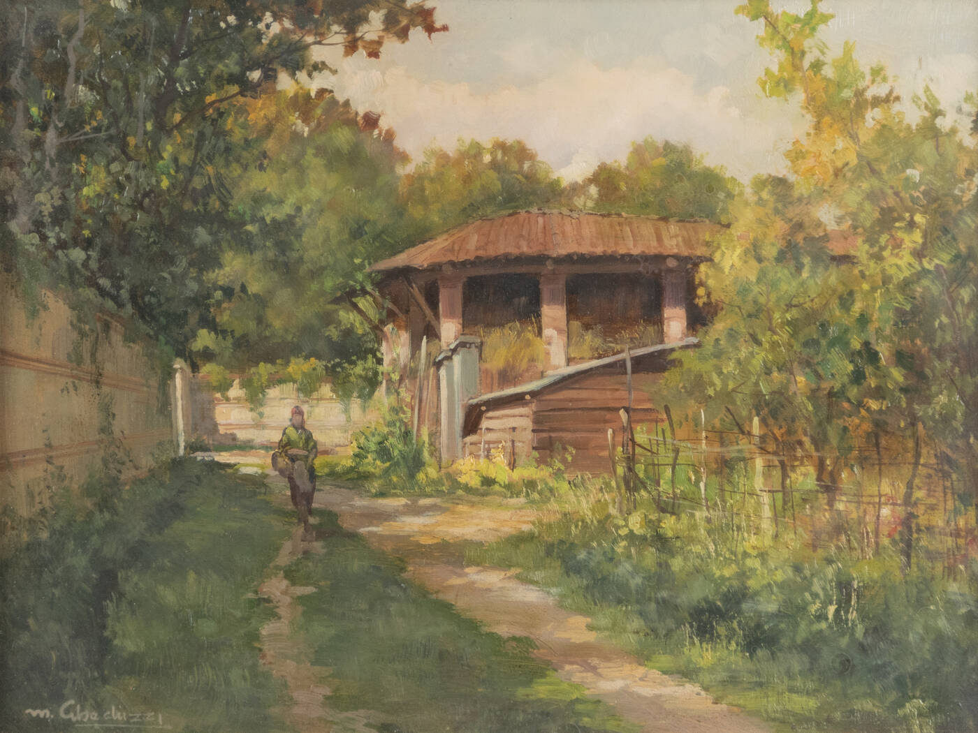 MARIO GHEDUZZI - 'Rivara' 1960