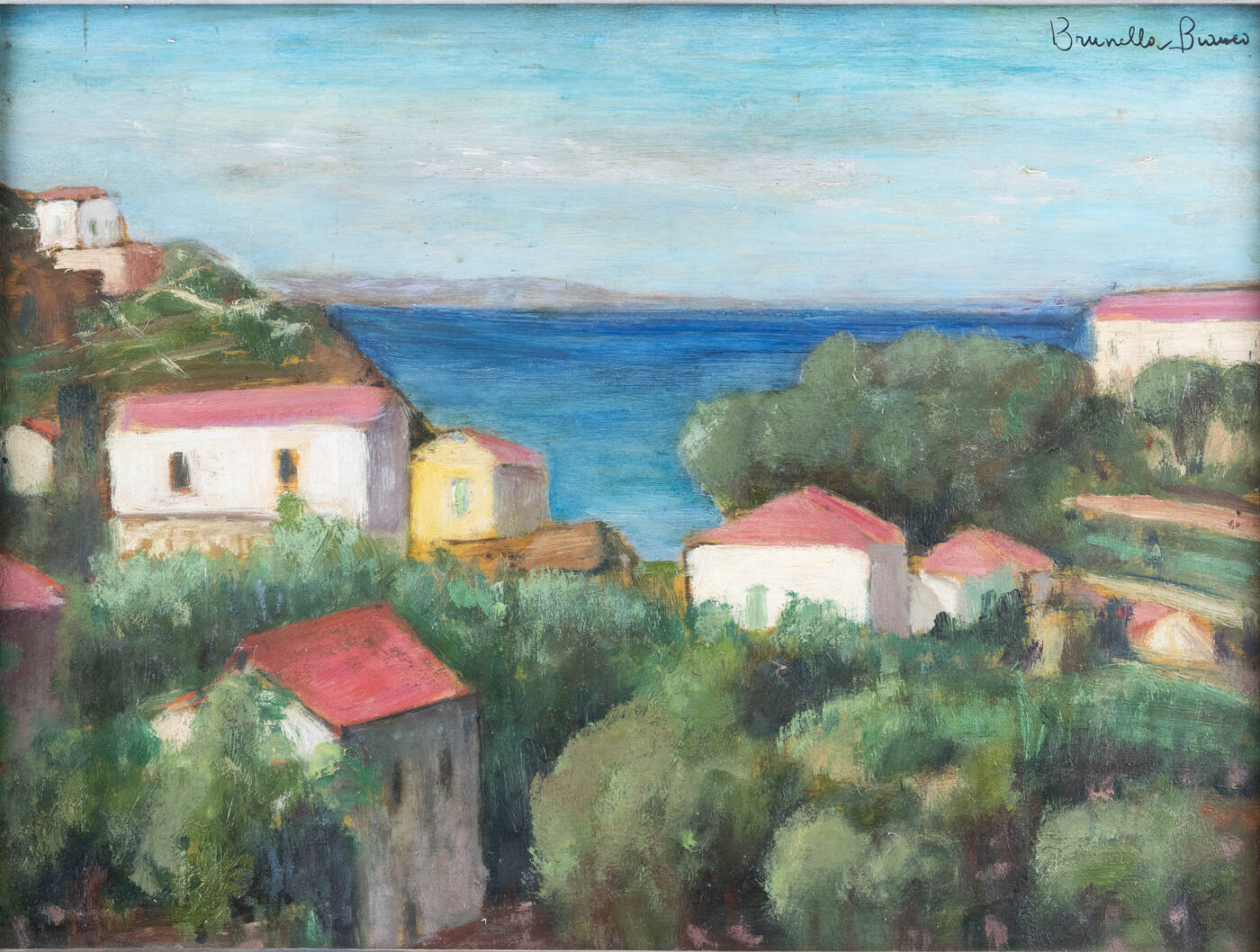 BRUNELLA BIANCO - 'Cavo (Isola d'Elba)' 1953