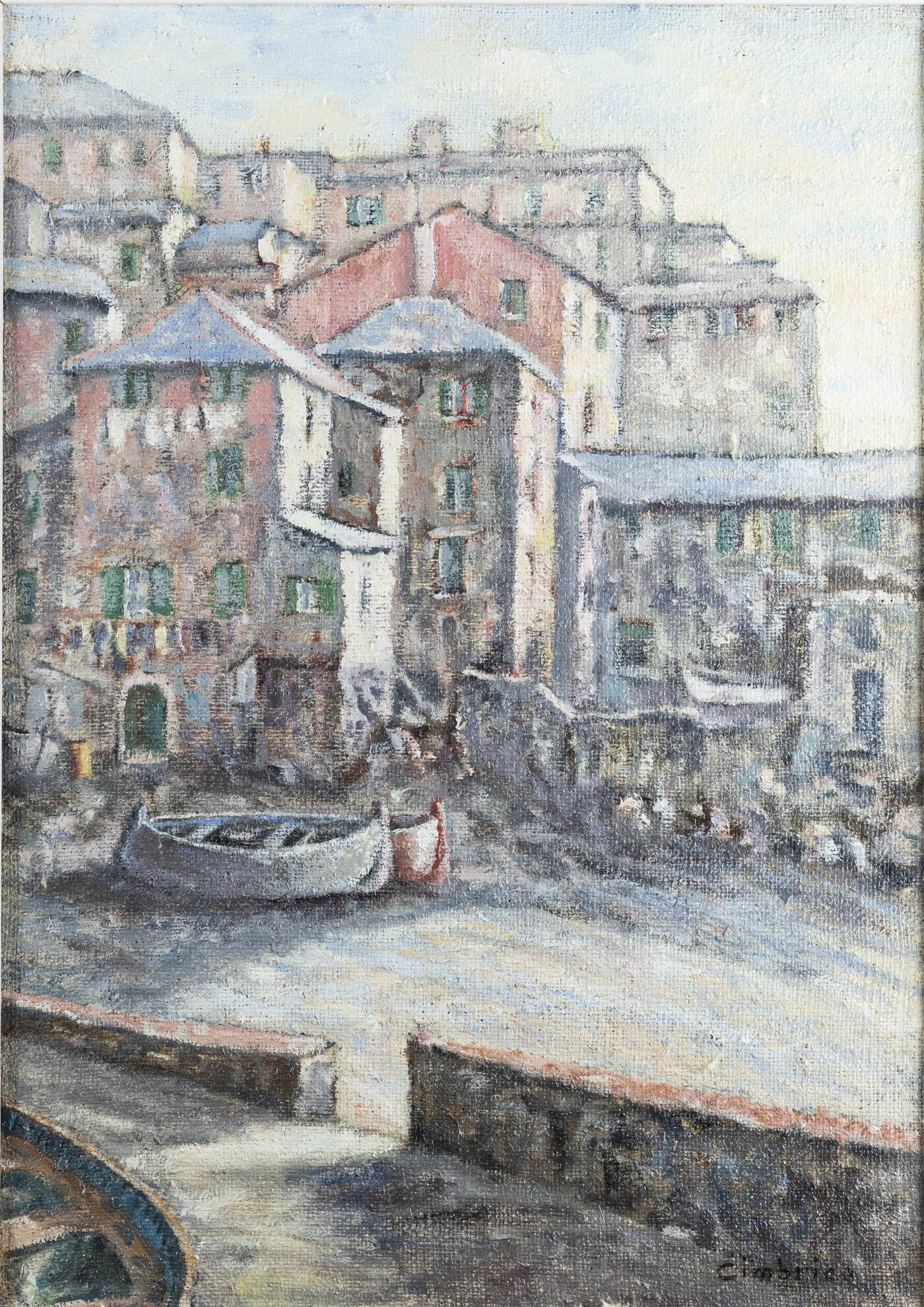 LUIGI CIMBRICO - 'Boccadasse' 1975