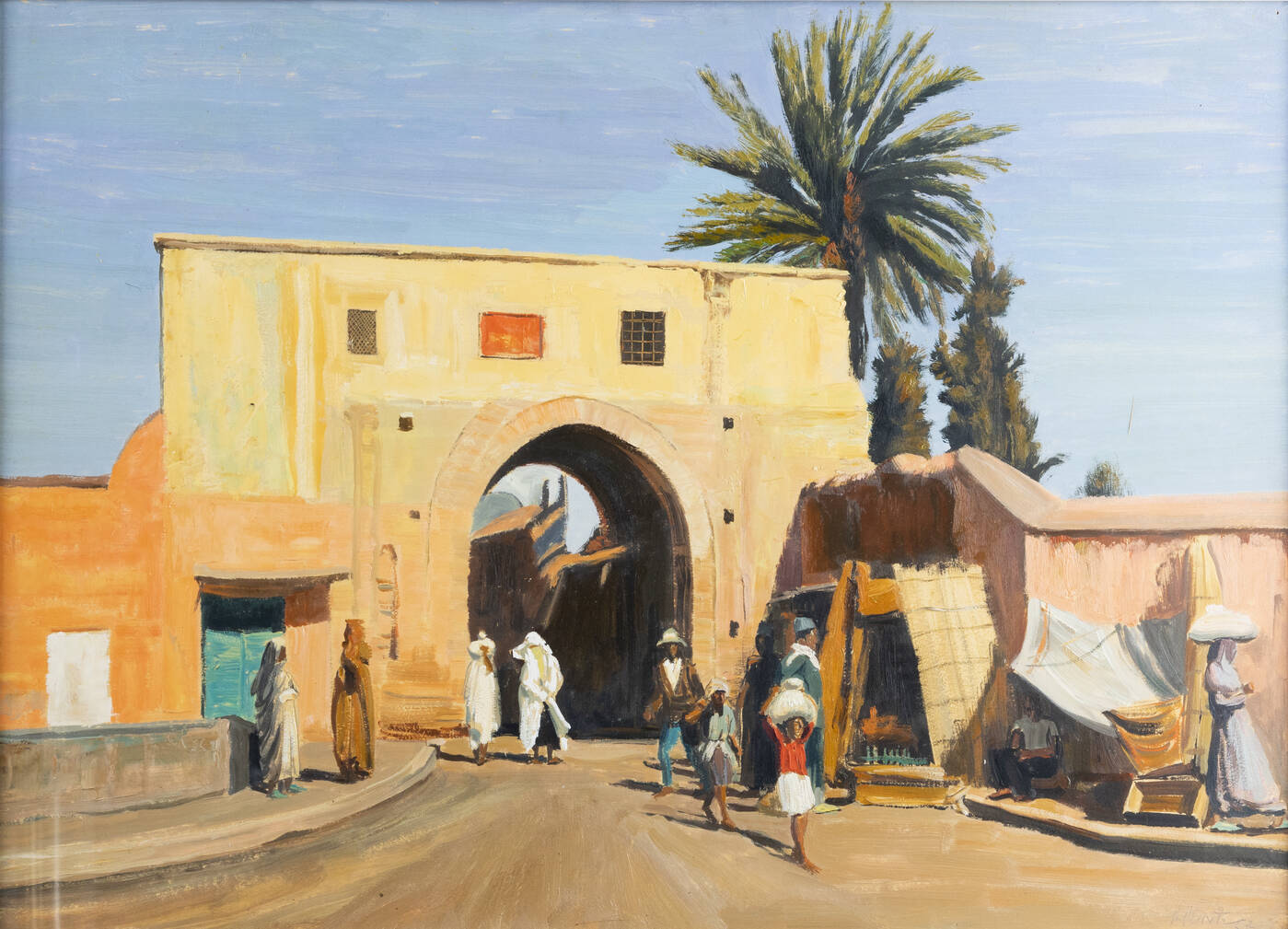 PIERO MONTI - 'Marrakech' 1957