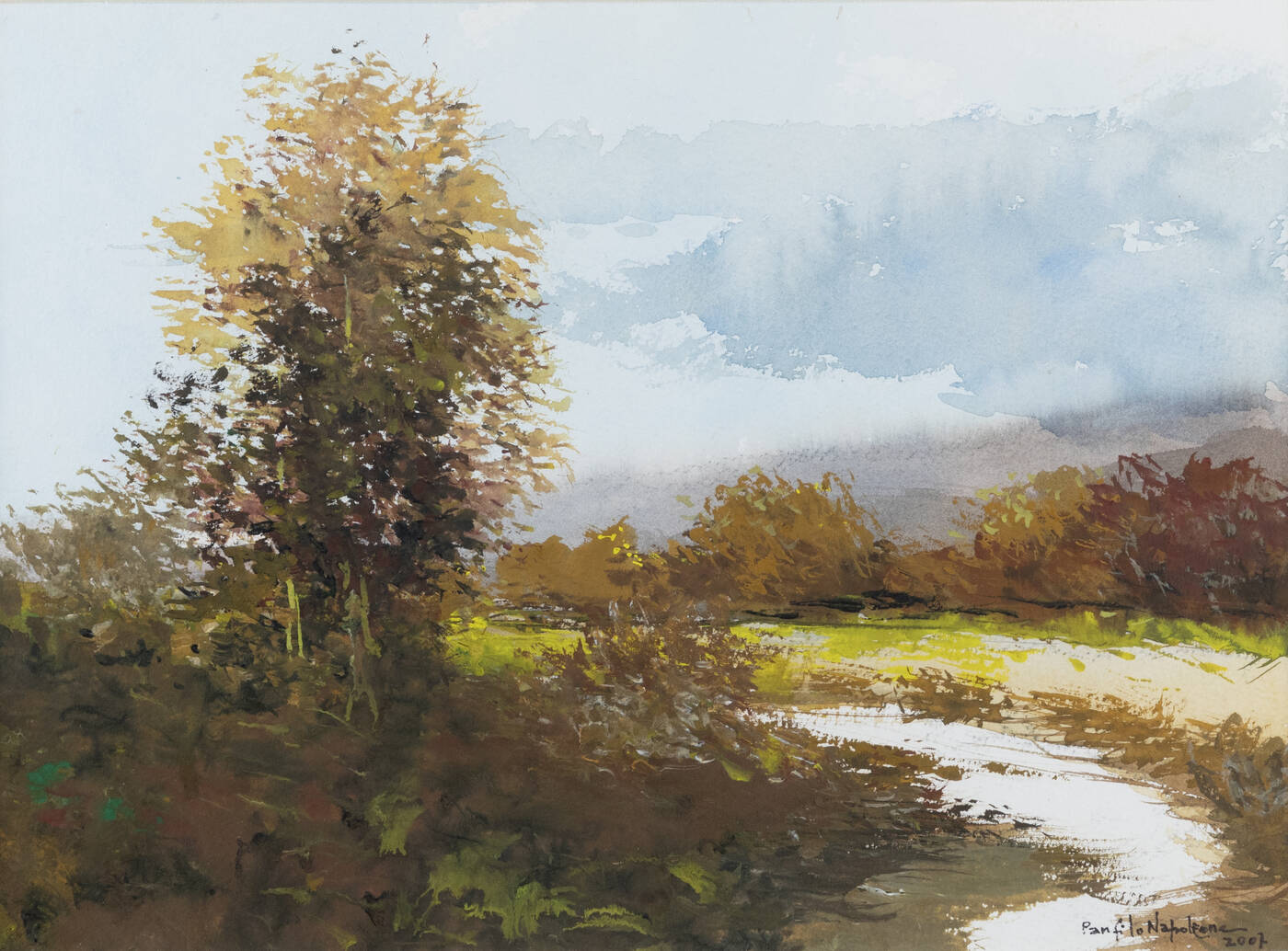 NAPOLEONE PANFILO - 'Paesaggio'