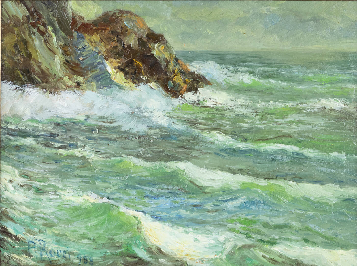 PITTORE NON IDENTIFICATO - 'Marosi' 1958