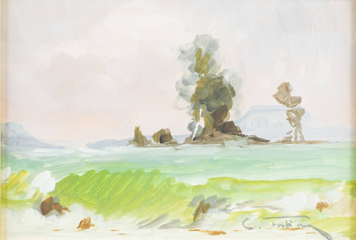 CESARE TUBINO - 'Paesaggio'