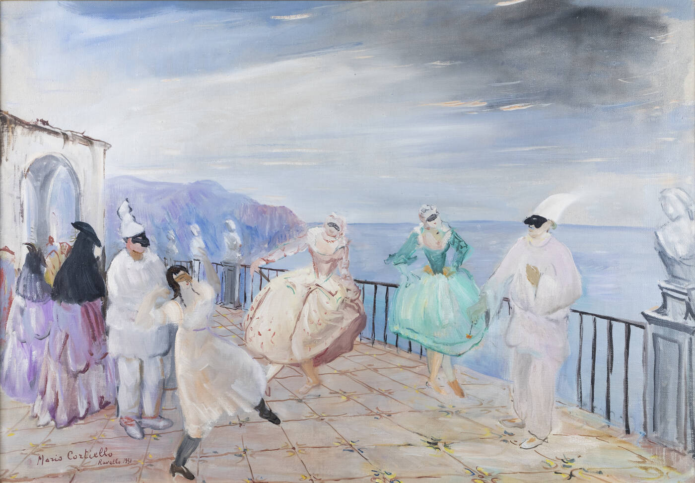 MARIO CORTIELLO - 'Pulcinella a Revello' 1951