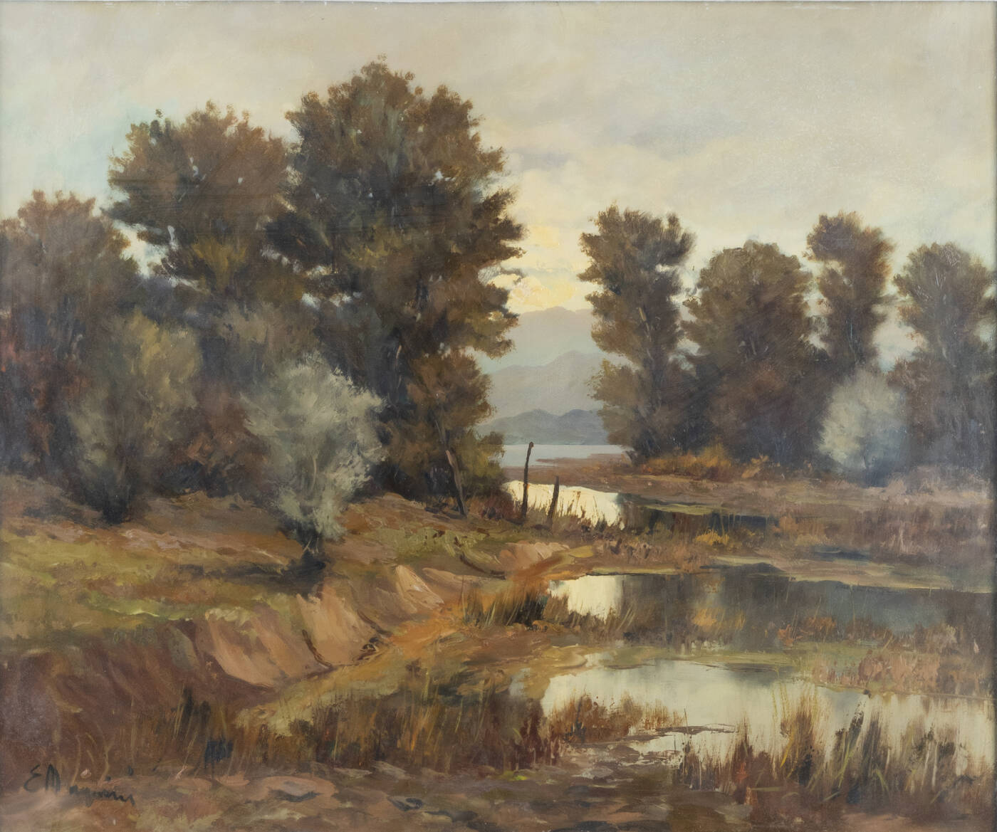 PITTORE NON IDENTIFICATO - 'Paesaggio'
