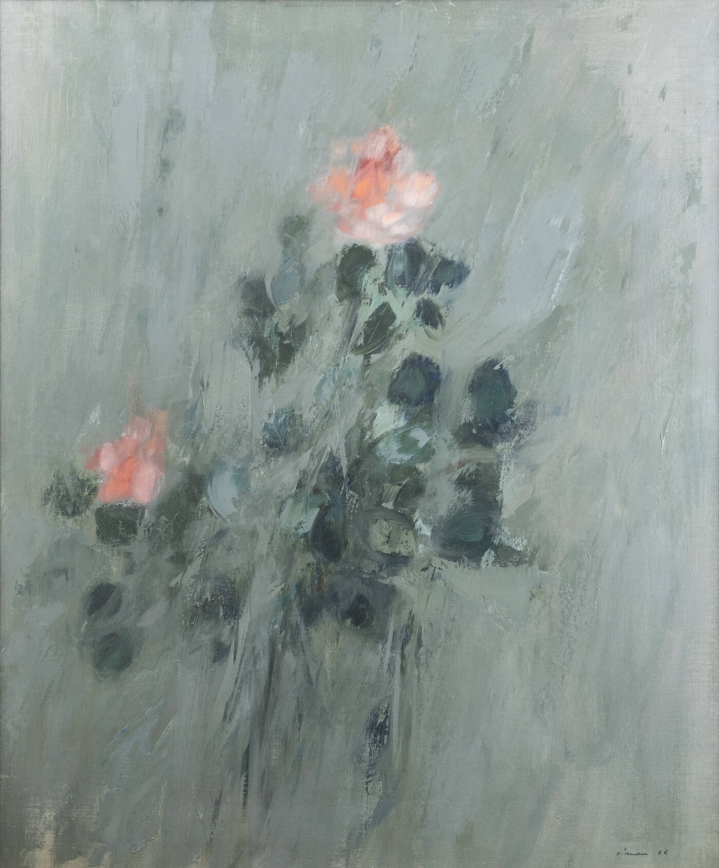 GIUSEPPE AJMONE - 'Fiori' 1966