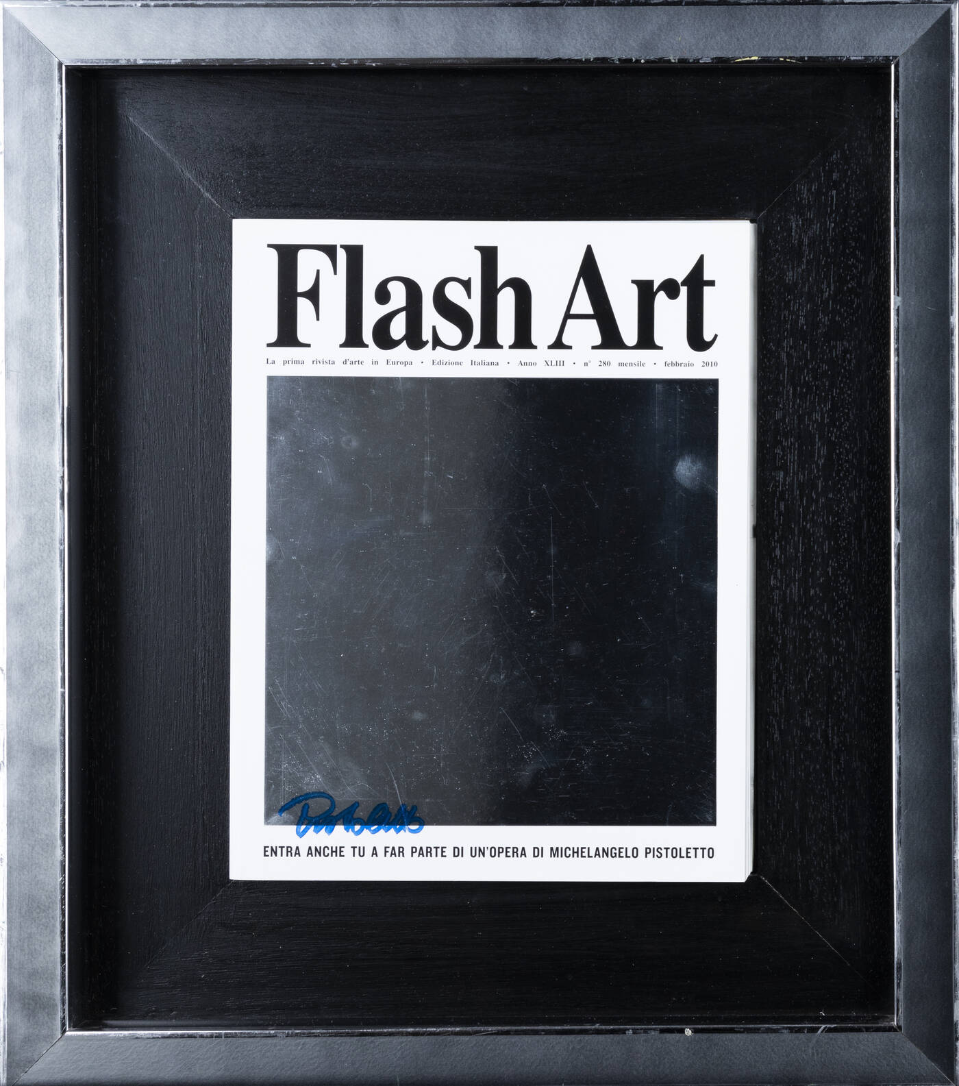 MICHELANGELO PISTOLETTO - 'Flash Art'