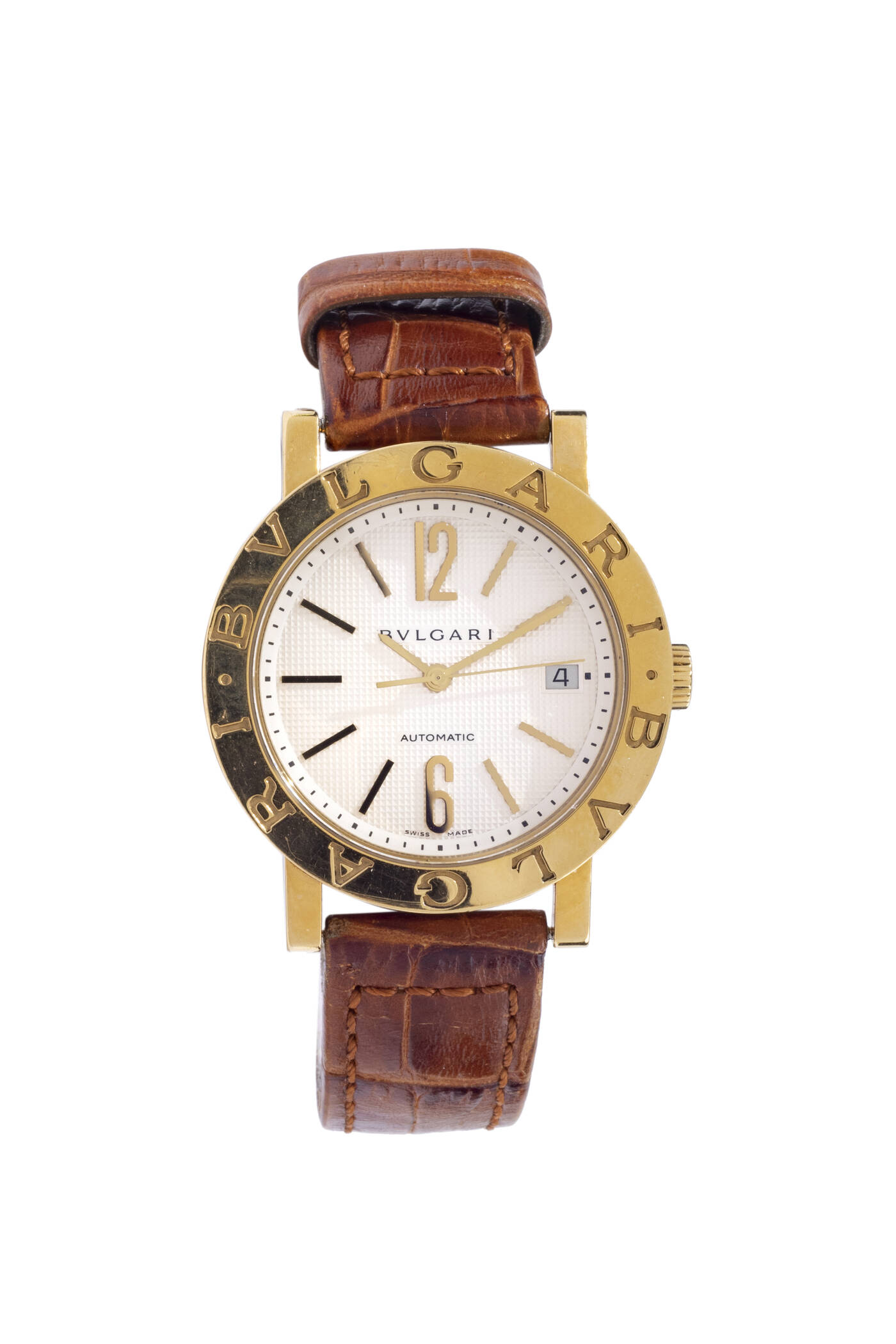 BULGARI - Mod. “Bulgari Bulgari“, ref.BB38GL, recent series