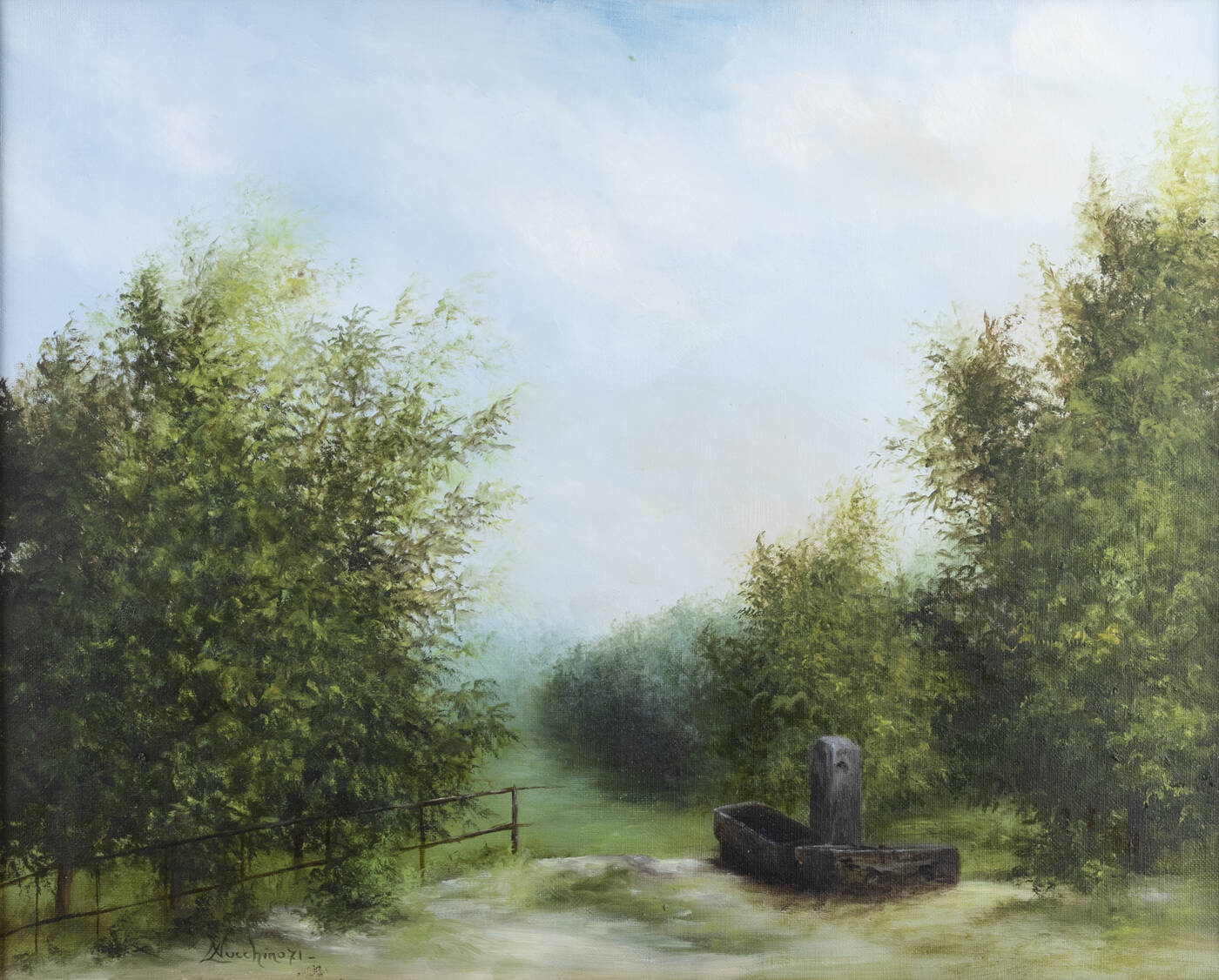 NELLA LUCCHINO - 'Paesaggio'1971