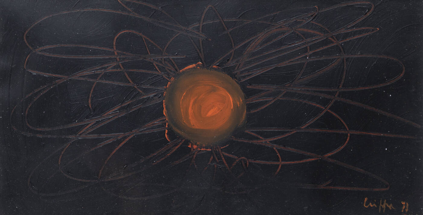 ROBERTO CRIPPA - 'Allunaggio' 1971