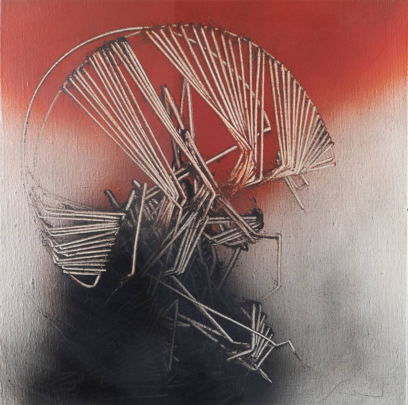 EMILIO SCANAVINO - 'Ventaglio' 1980