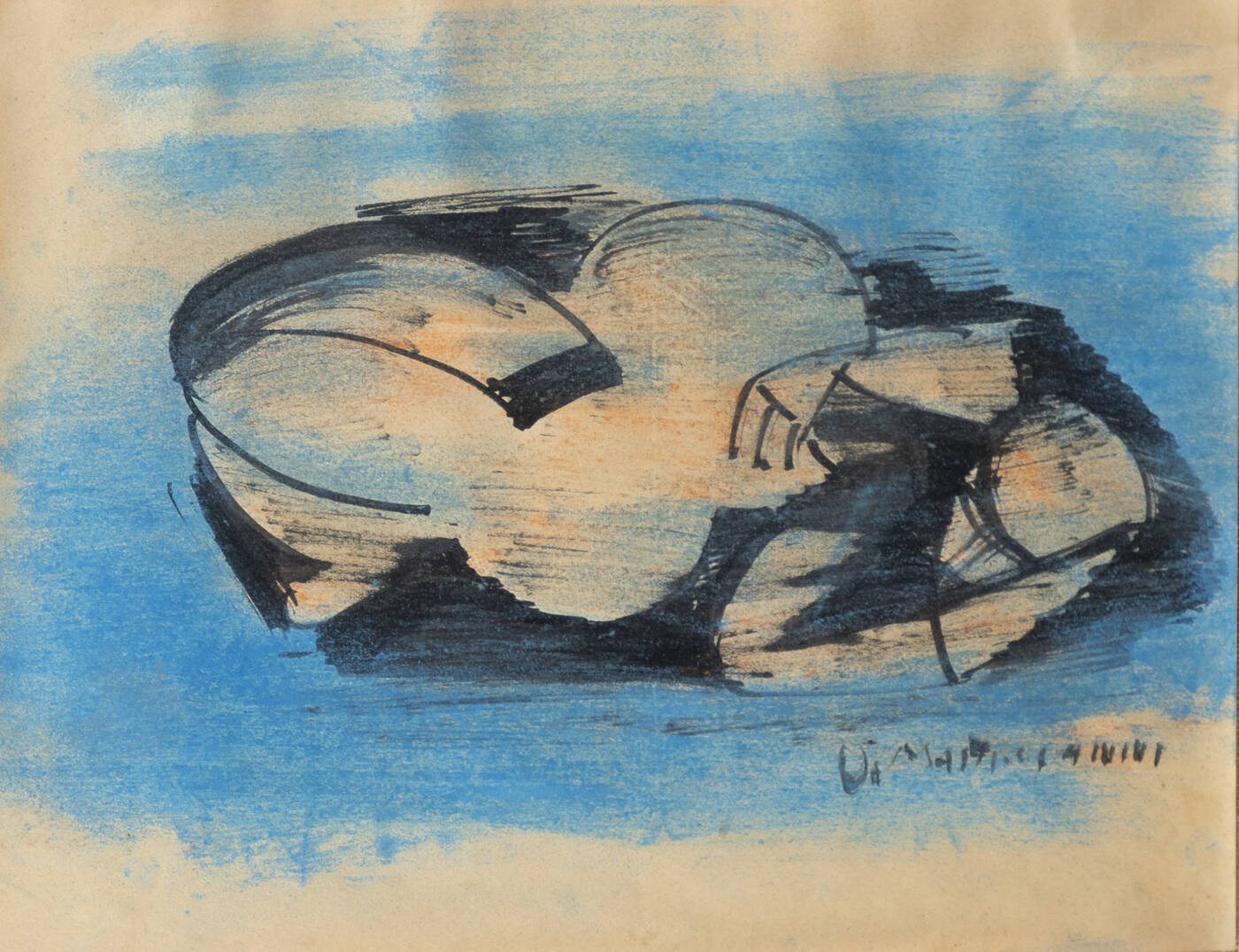 UMBERTO MASTROIANNI - 'Composizione'