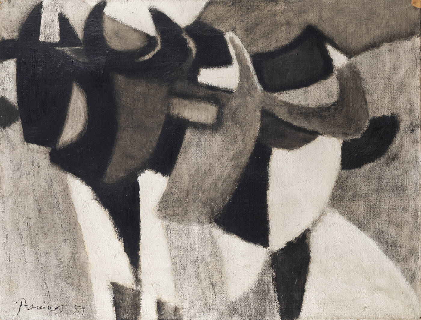 MARIO PRASSINOS - 'Troupeau' 1951 ca