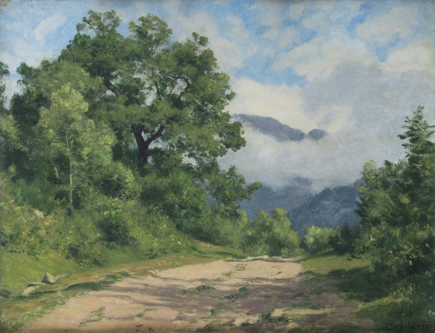 LUIGI CALDERINI - 'A Trausella Canavese'