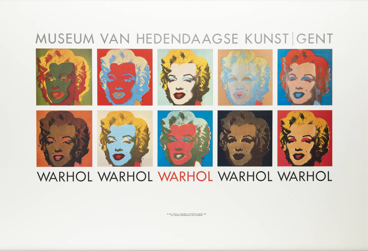 MANIFESTO - Andy Warhol, Museum Van Hedendaagse Kunst, Gent, 1964