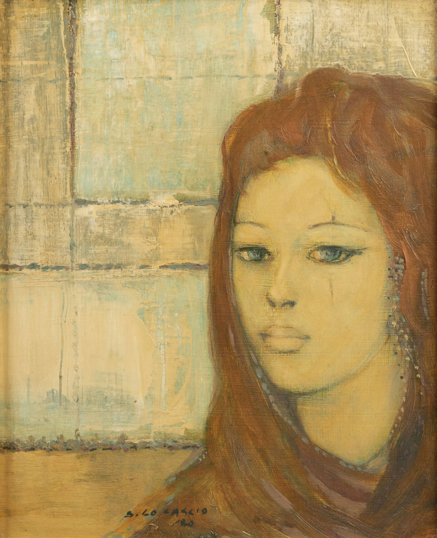 SANDRO LO CASCIO - 'Ritratto di donna' 1979/1980