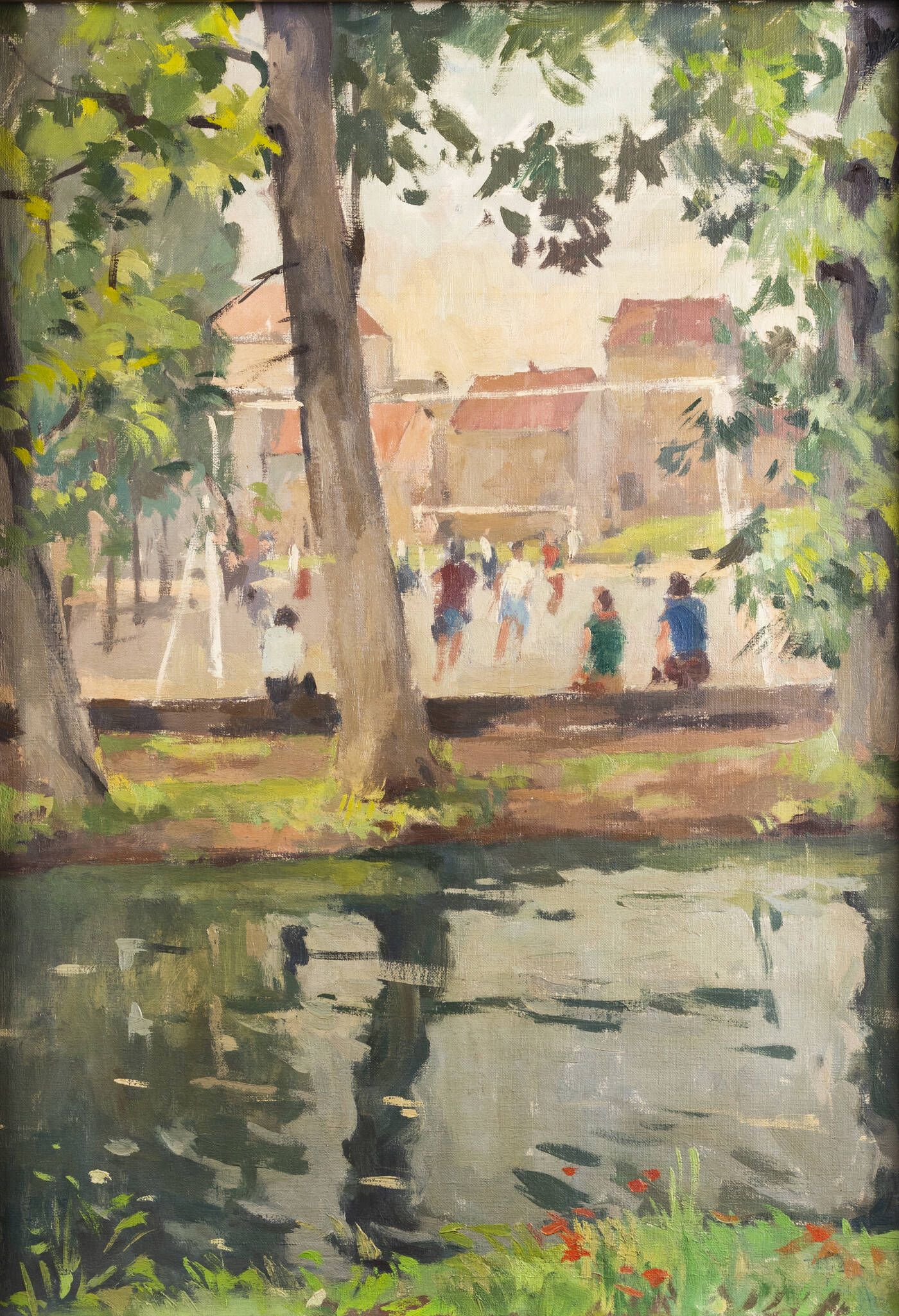 TEONESTO DEABATE - 'Partita di calcio' 1967