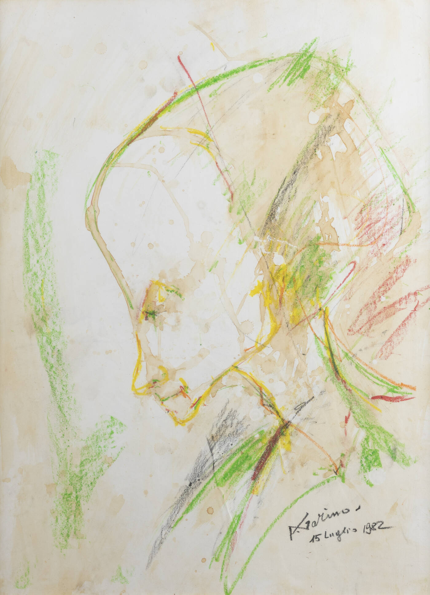 PIERO GARINO - 'Figura di donna' 15 luglio 1982