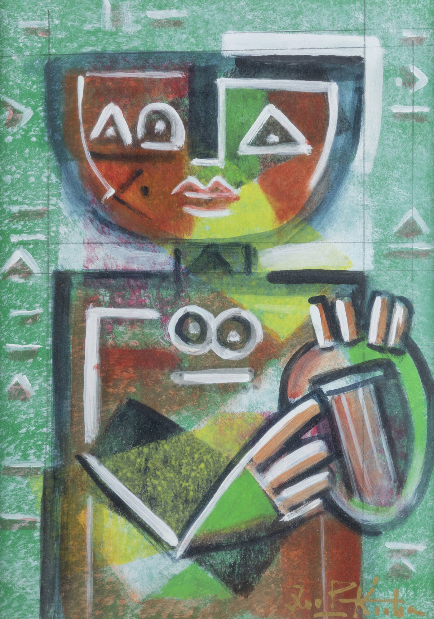 IBRAHIM KODRA - 'Suonatore di Jkembe'