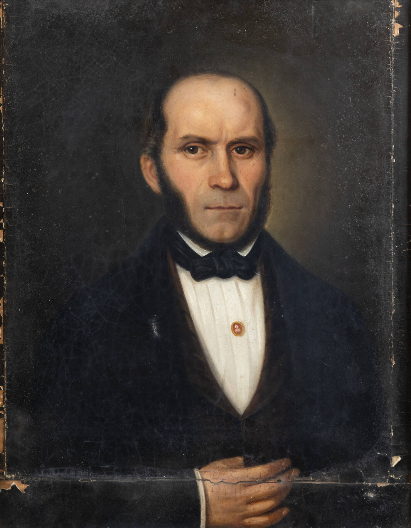 PITTORE ANONIMO - 'Ritratto di signore' 