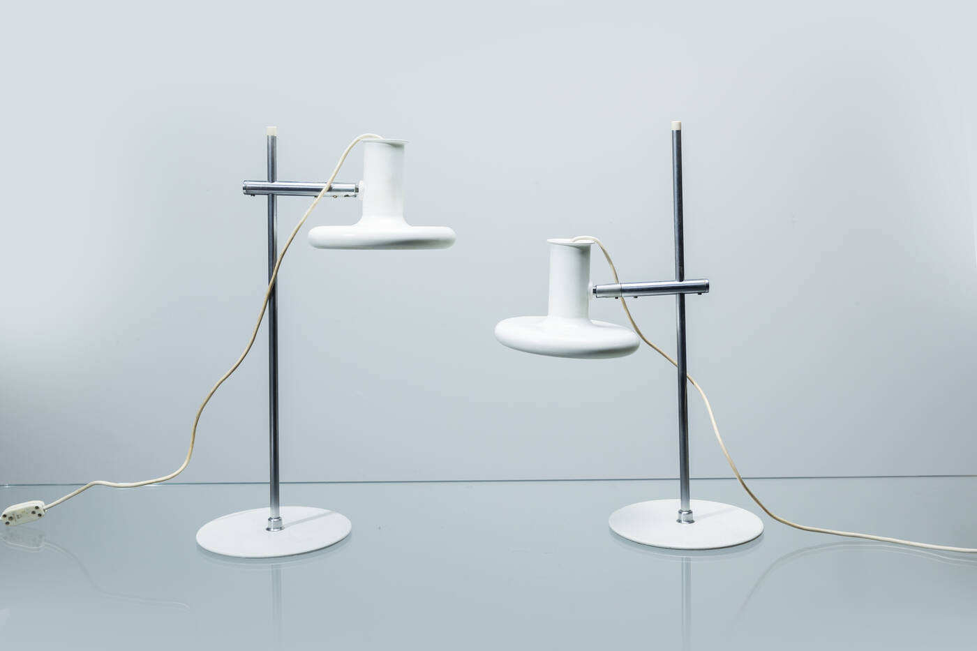 HANS DUE - Due lampade da tavolo mod. Optima 2