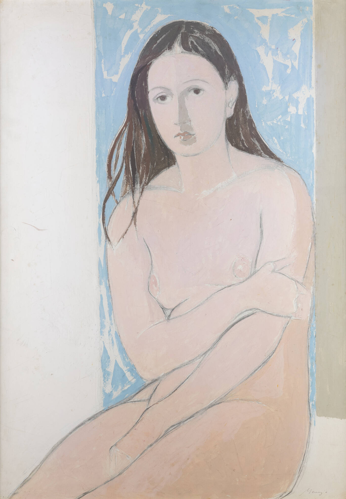 FRANCESCO MENZIO - 'Modella nuda'