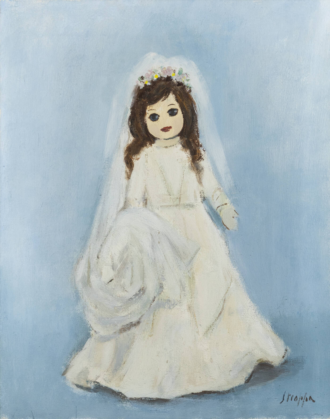 LEONARDO STROPPA - 'Bambola vestita da sposa'