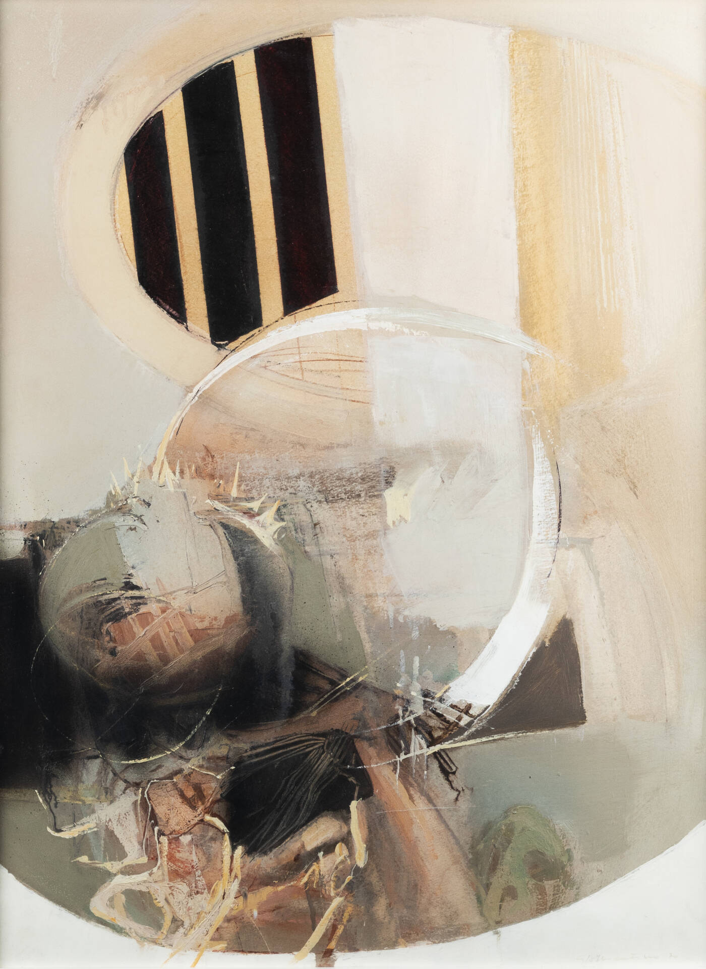 GIACOMO SOFFIANTINO - 'Composizione' 1980