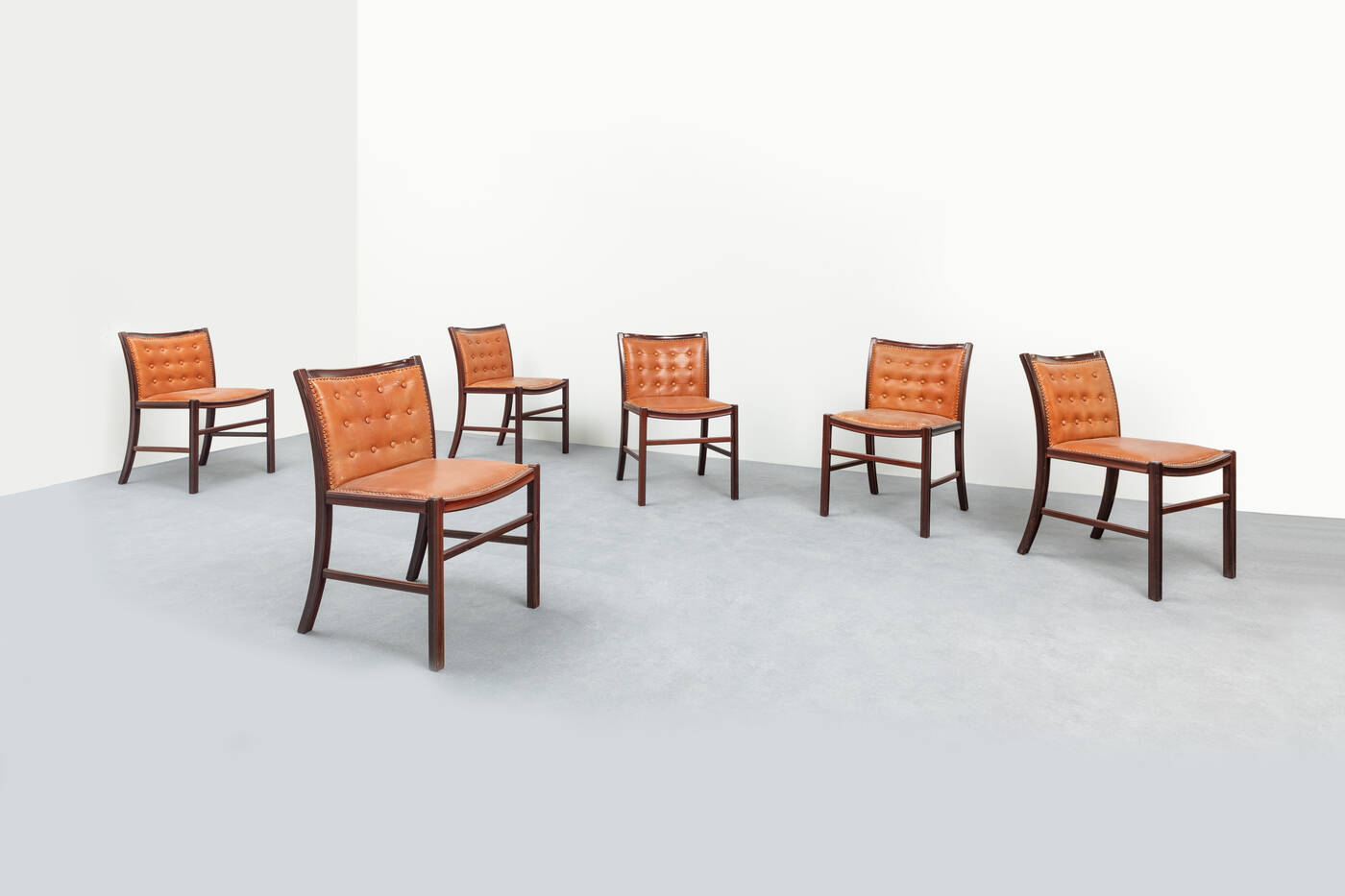 LUCIANO FRIGERIO - Sei sedie mod. Reginella