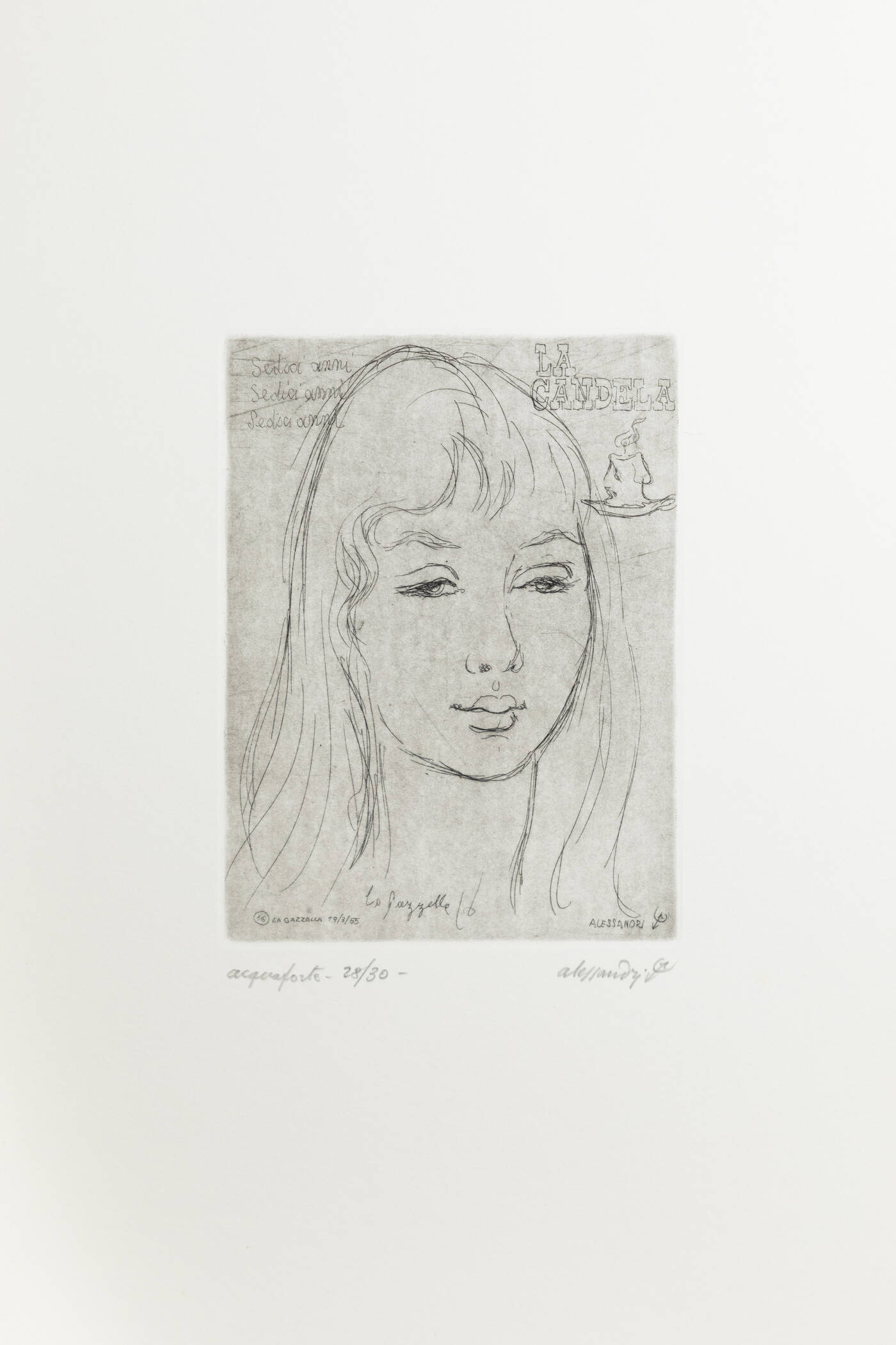 LORENZO ALESSANDRI - 'La Gazzella' 19/03/55