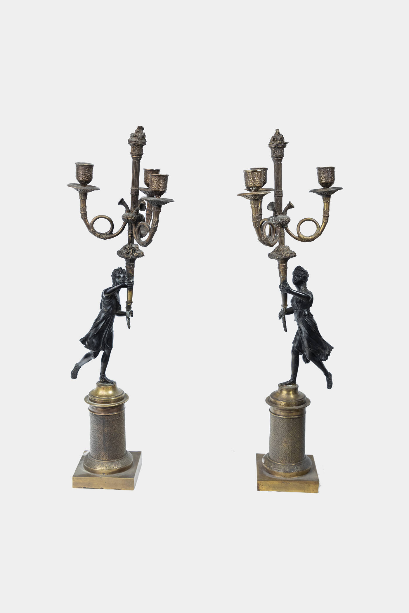 COPPIA DI CANDELIERI