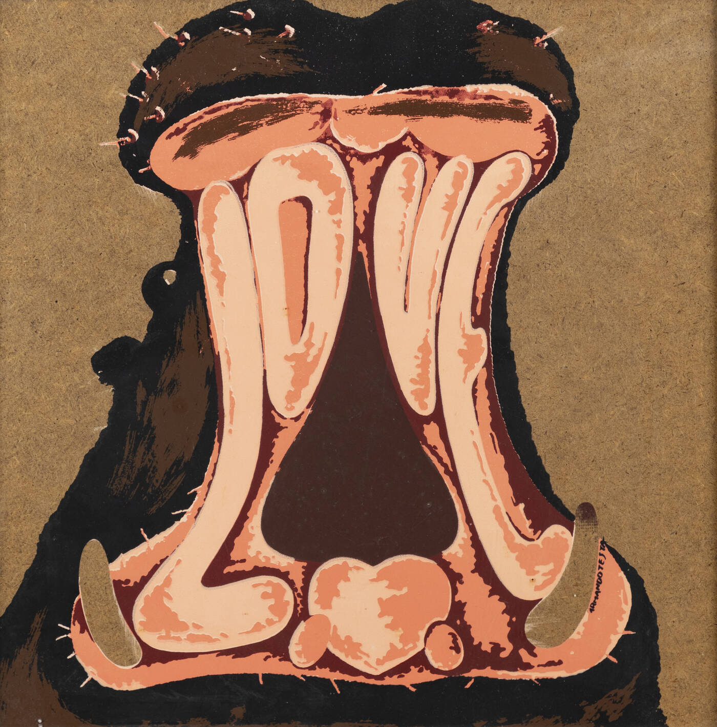 ARMANDO TESTA - 'Ippopotamo chiama'1982