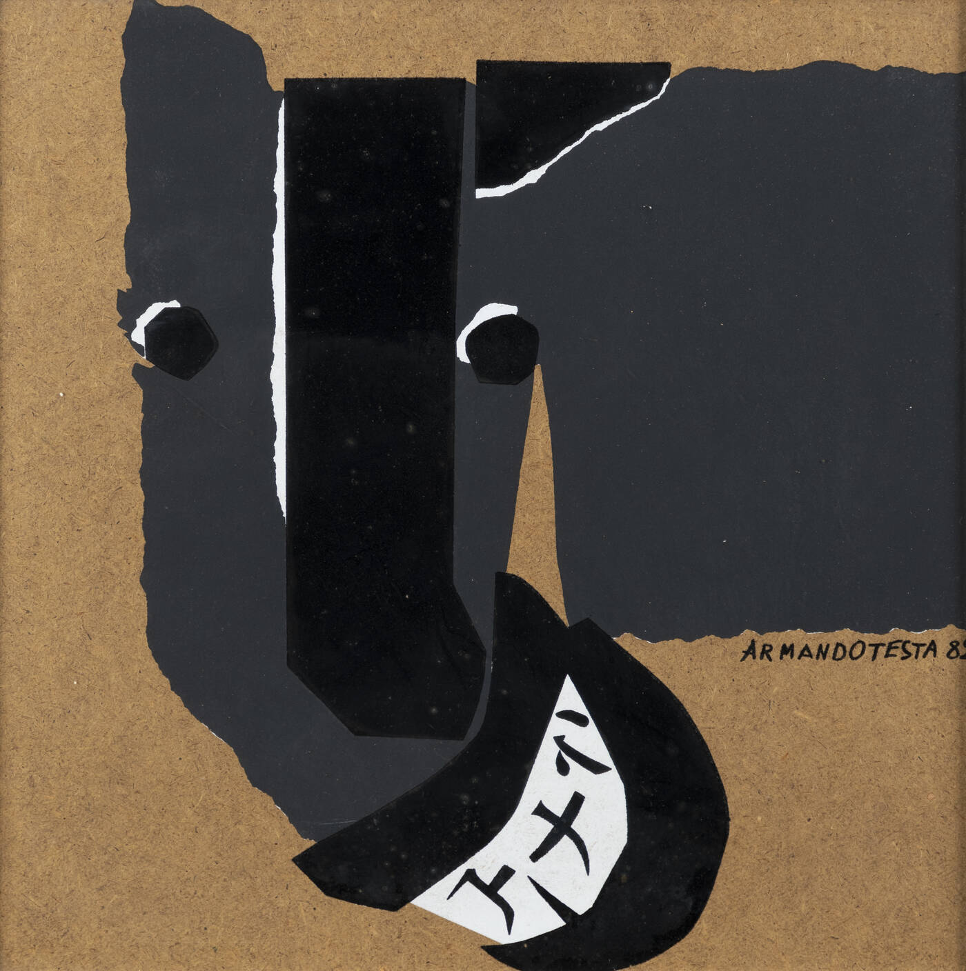 ARMANDO TESTA - 'Cavallo che ride cinese' 1982