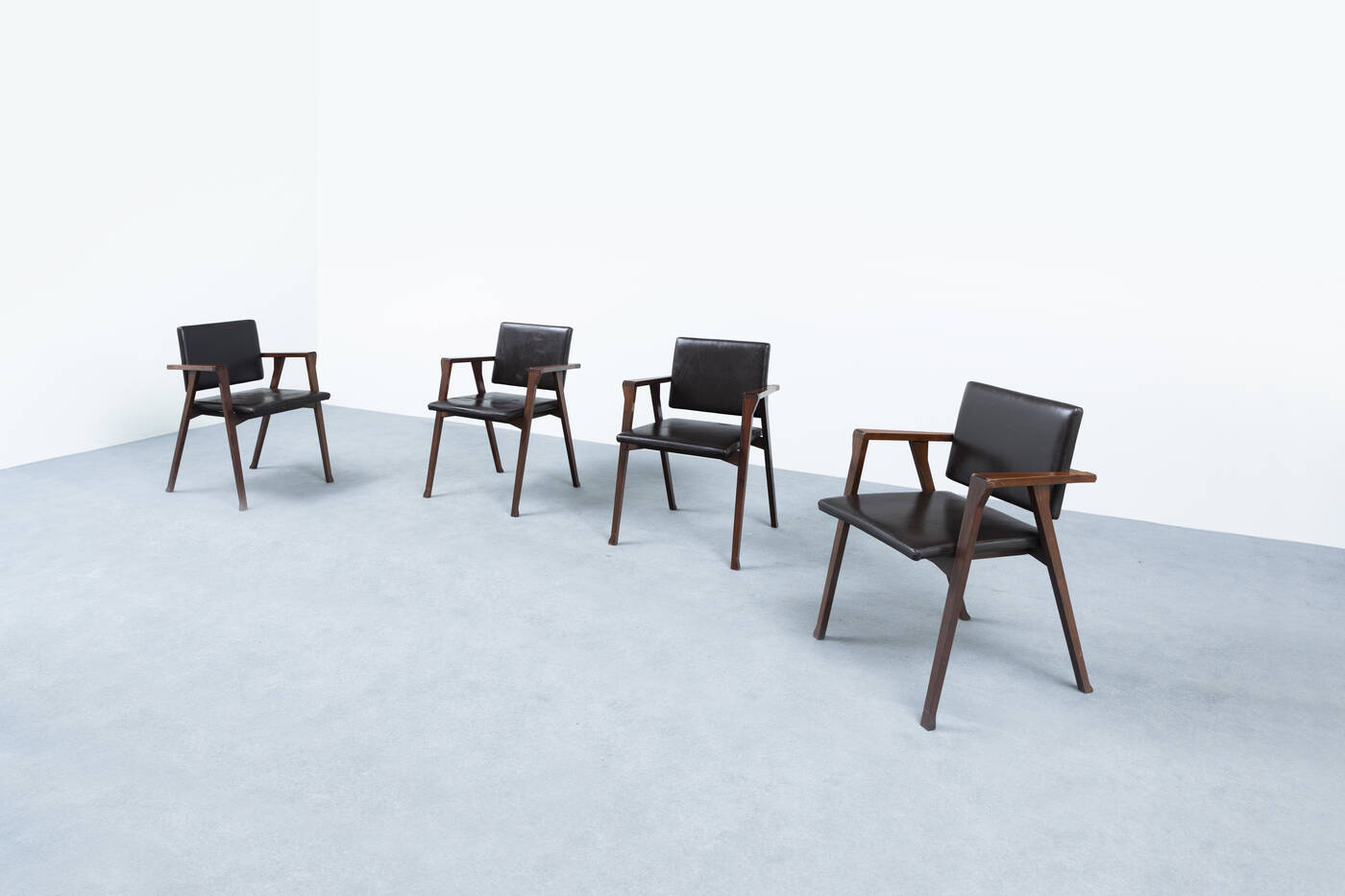 FRANCO ALBINI - Quattro sedie mod. Luisa