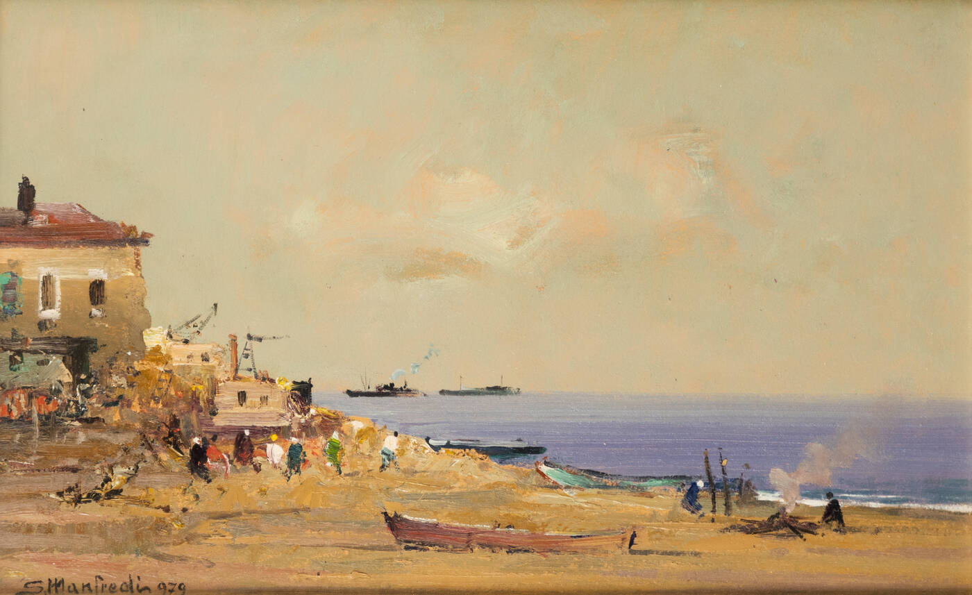 SERGIO MANFREDI - 'Presso Marghera' 1979