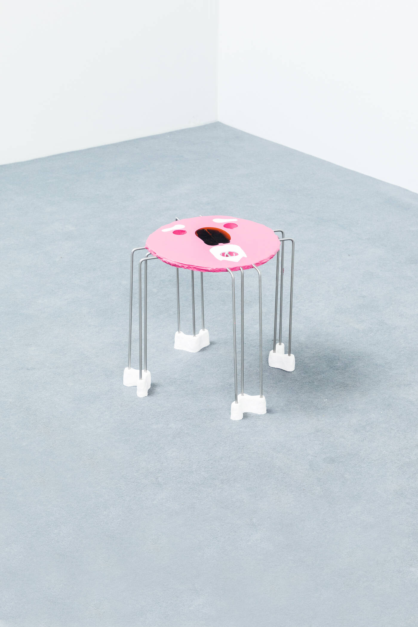 GAETANO PESCE - Tavolino della serie Triple Paly