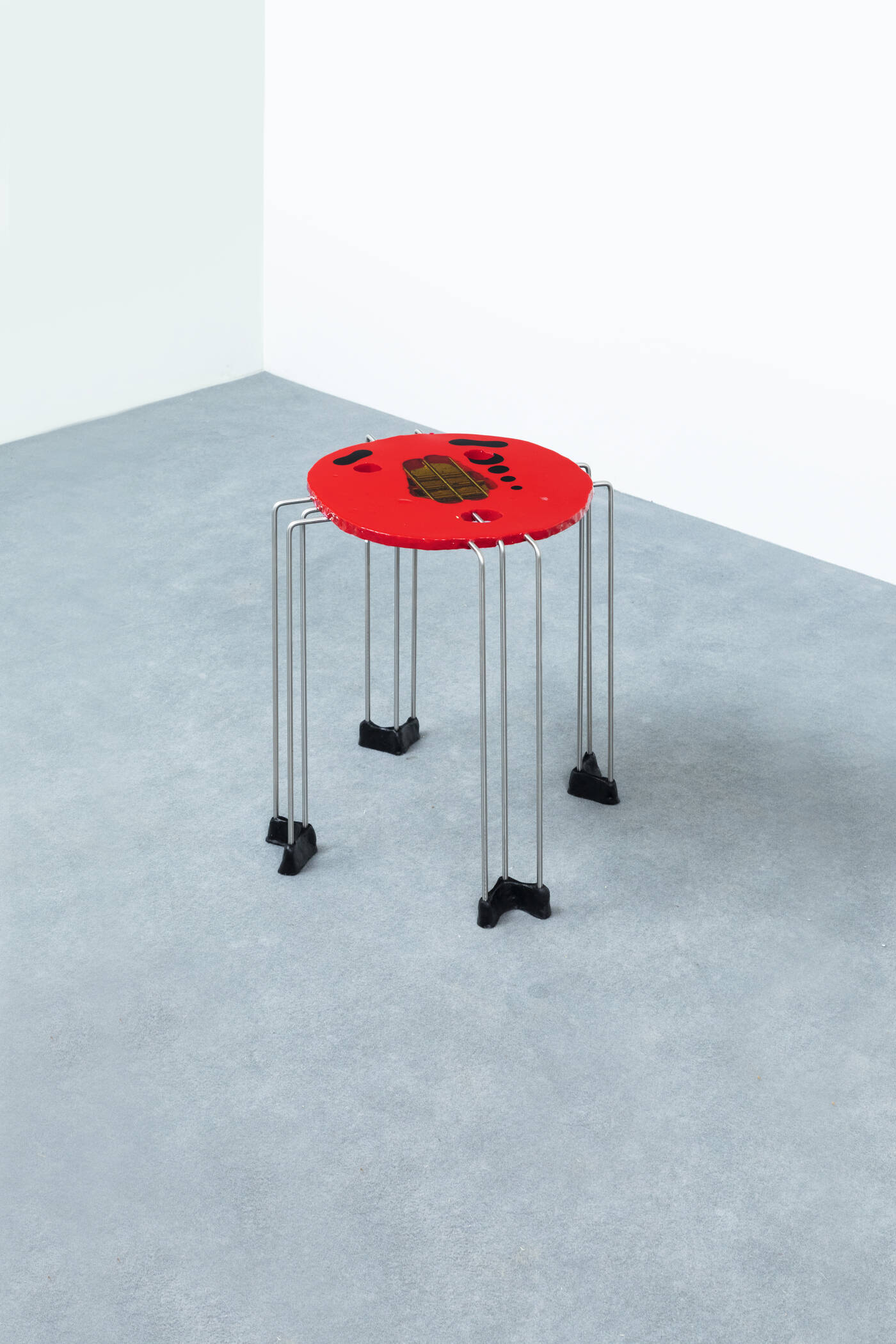 GAETANO PESCE - Tavolino della serie Triple Paly